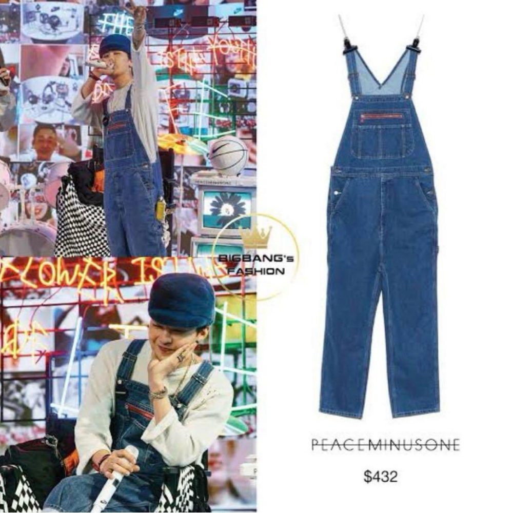 Peaceminusone unisex overalls